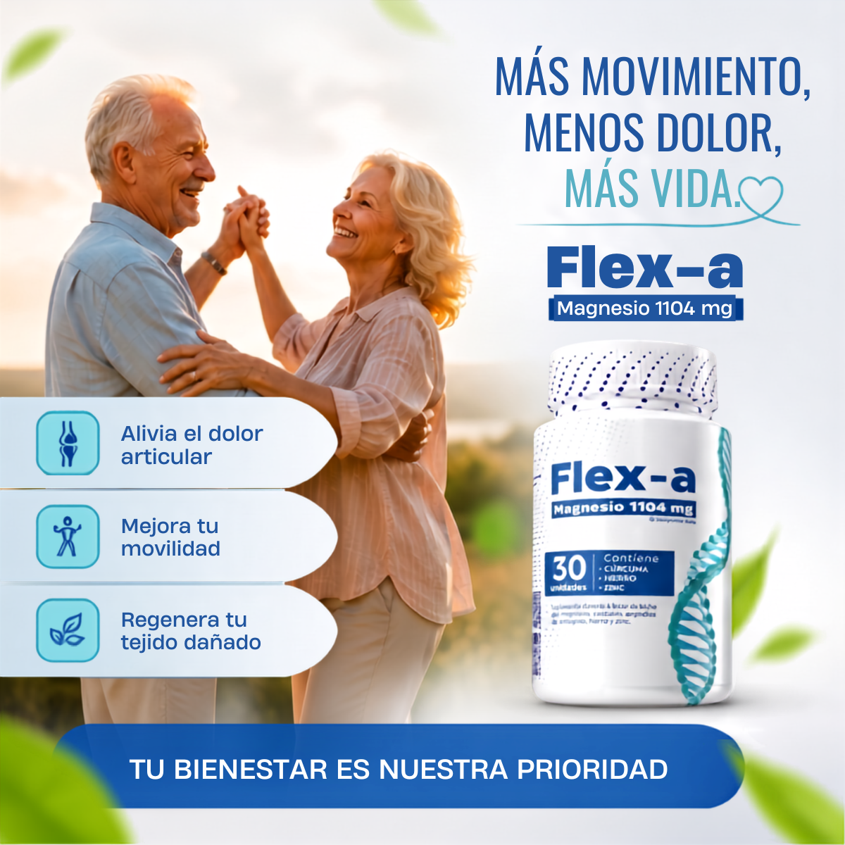FLEX-A: SOLUCIÓN AVANZADA PARA EL CUIDADO DE TUS ARTICULACIONES